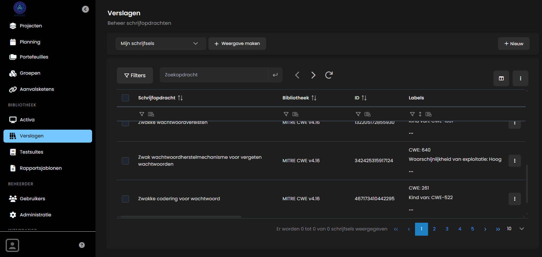 Reports Management